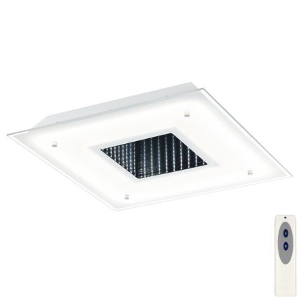 Eglo 93659 - LED οροφιαίο φωτιστικό LICOSA LED/24W + LED/2,6W + τηλεχειριστήριο