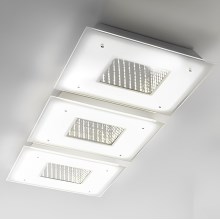 Eglo 93659 - Φωτιστικό οροφής LED LICOSA LED/24W + LED/2,6W + τηλεχειριστήριο