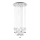 Eglo 93662 -  Κρεμαστό φωτιστικό οροφής LED PIANOPOLI 15xLED/2,5W/230V