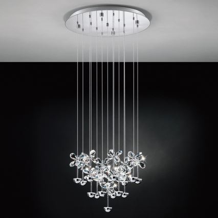 Eglo 93662 -  Κρεμαστό φωτιστικό οροφής LED PIANOPOLI 15xLED/2,5W/230V