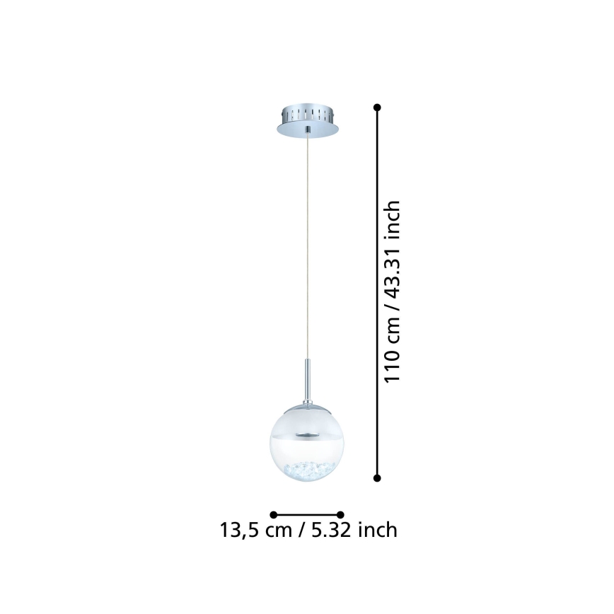 Eglo - Κρεμαστό φωτιστικό LED/5W/230V