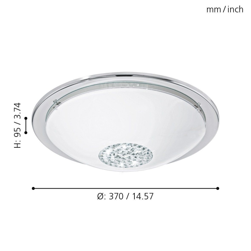 Eglo - LED οροφιαίο φωτιστικό LED/12W/230V