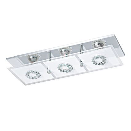 Eglo 93782 - Φως οροφής LED RONCATO 3xGU10/3W/230V