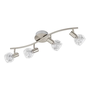 Eglo 93829 - Φως σποτ LED BASENTO 4xLED/5W/230V