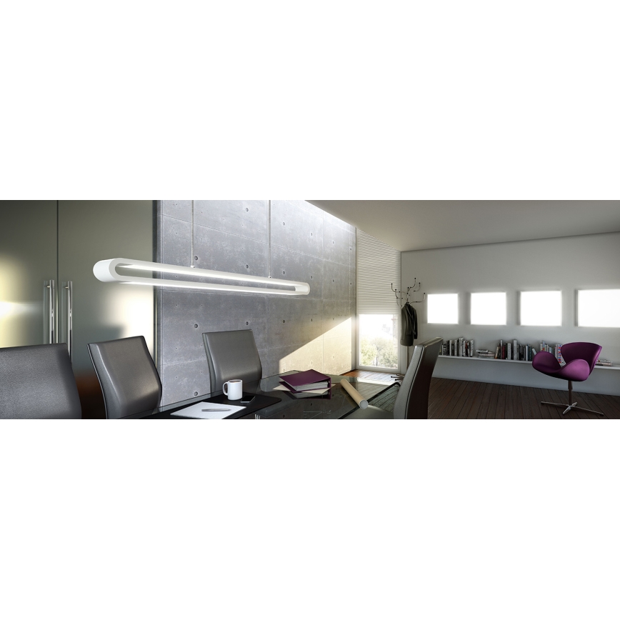 Eglo 93943 - LED ρυθμιζόμενο φωτιστικό οροφής IDUN 2 LED/39W/230V με τηλεχειριστήριο