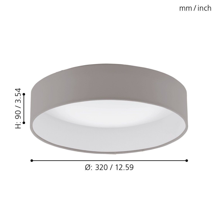 Eglo - Φως οροφής LED LED/12W/230V