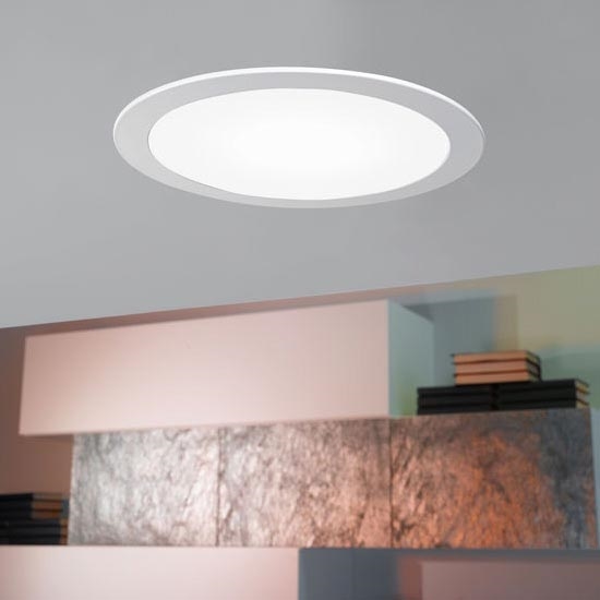 Eglo 94056 - LED Dimmable χωνευτό φωτιστικό FUEVA 1 LED/10,95W/230V