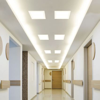 Eglo 94068 - LED εντοιχισμένο φωτιστικό οροφής FUEVA 1 LED/16,47W/230V 22,5x22,5 cm