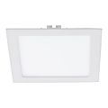 Eglo 94068 - Εντοιχισμένο LED φωτιστικό οροφής FUEVA 1 LED/16,47W/230V 22,5x22,5 cm