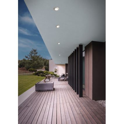 Eglo - LED φωτιστικό οροφής μπάνιου 1xGU10/5W/230V IP65