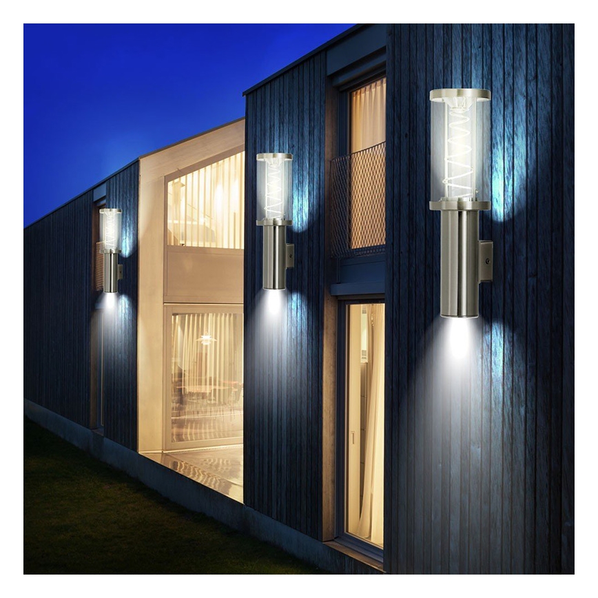 Eglo 94095 - LED επιτοίχιο φωτιστικό εξωτερικού χώρου TRONO 2xGU10/5W/230V IP44