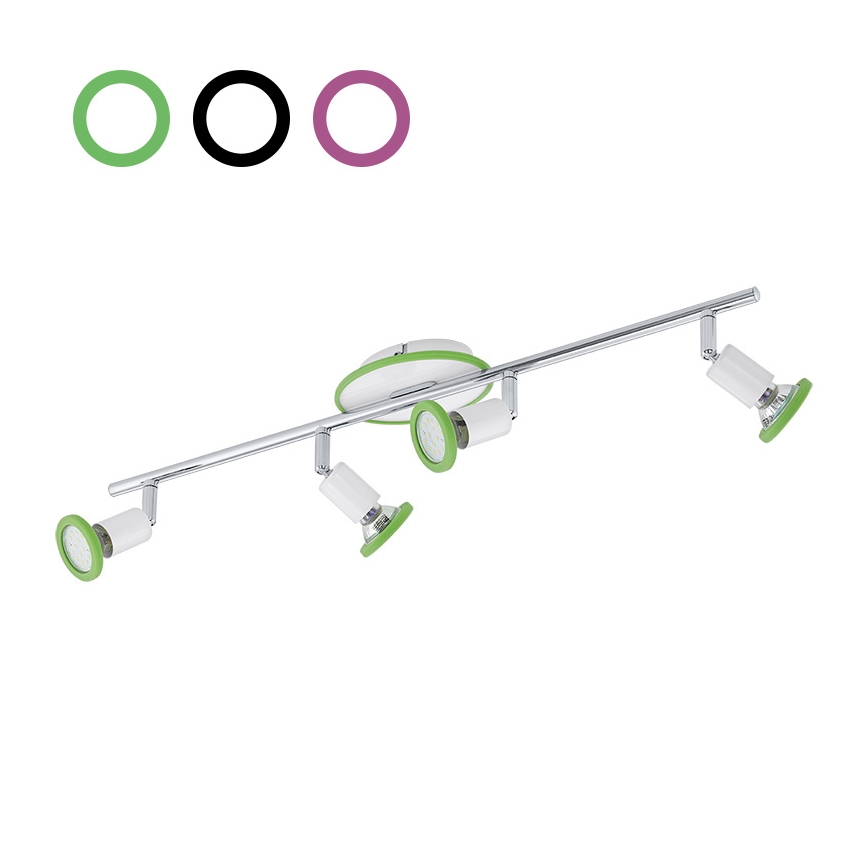 Eglo 94173 - Φως σποτ LED MODINO 4xGU10/3W/230V