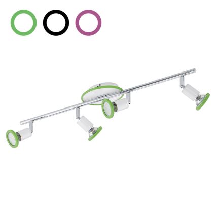 Eglo 94173 - Φως σποτ LED MODINO 4xGU10/3W/230V