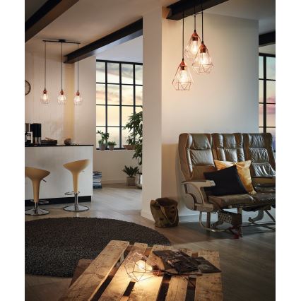 Eglo 94197 - Επιτραπέζιο φωτιστικό με βύσμα TARBES 1xE27/60W/230V