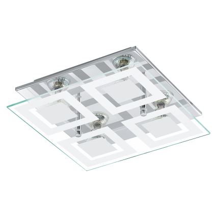 Eglo - Φως οροφής LED 4xGU10-LED/3W/230V