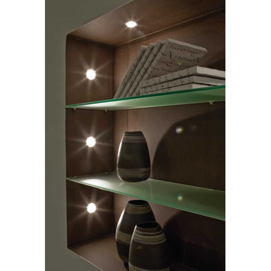 Eglo - Σετ 3x LED εντοιχισμένο φωτιστικό οροφής PENETO 1xGU10-LED/3W/230V