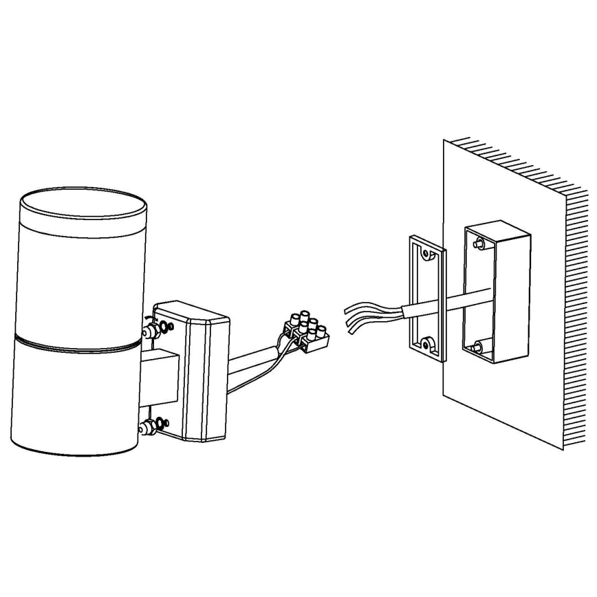 Eglo 94277 - Φωτιστικό LED εξωτερικού χώρου BASALGO 1 1xLED/3,7W/230V IP44