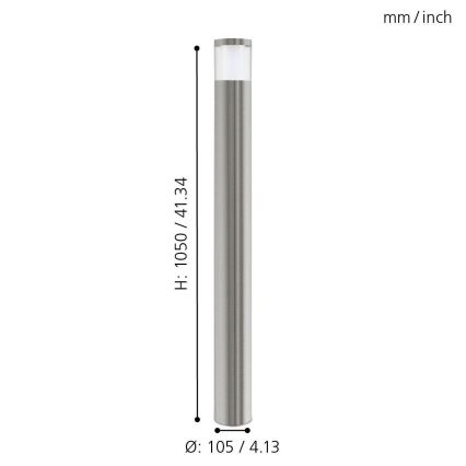 Eglo - Φως LED εξωτερικού χώρου 1 1xLED/3,7W/230V IP44