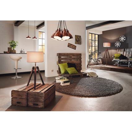 Eglo - Επιδαπέδιο φωτιστικό 1xE27/60W/230V