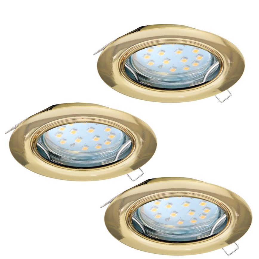Eglo - ΣΕΤ 3x Κρεμαστό φως οροφής LED PENETO 3xGU10-LED/3W/230V