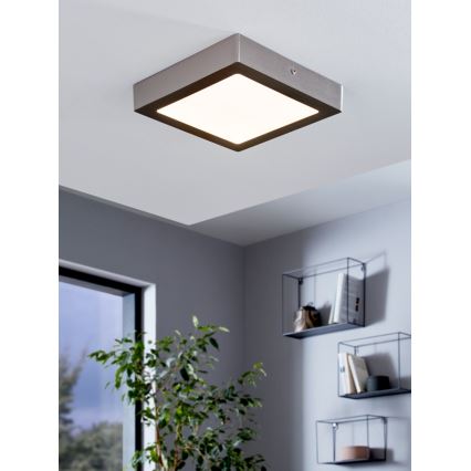 Eglo 94526 - Φωτιστικό οροφής LED FUEVA 1 LED/16,5W/230V 22,5x22,5 cm