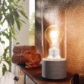 Eglo 94549 - Επιτραπέζια λάμπα TORVISCO 1xE27/60W/230V γκρι