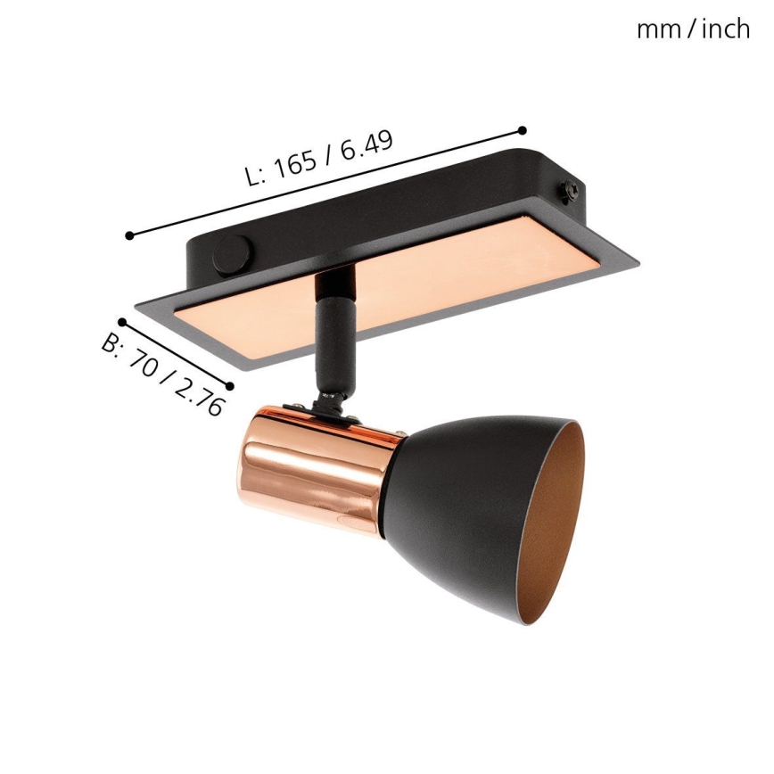 Eglo - Φως σποτ LED 1xGU10/3,3W/230V