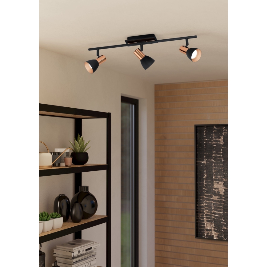 Eglo - LED φωτιστικό σποτ 3xGU10/3,3W/230V