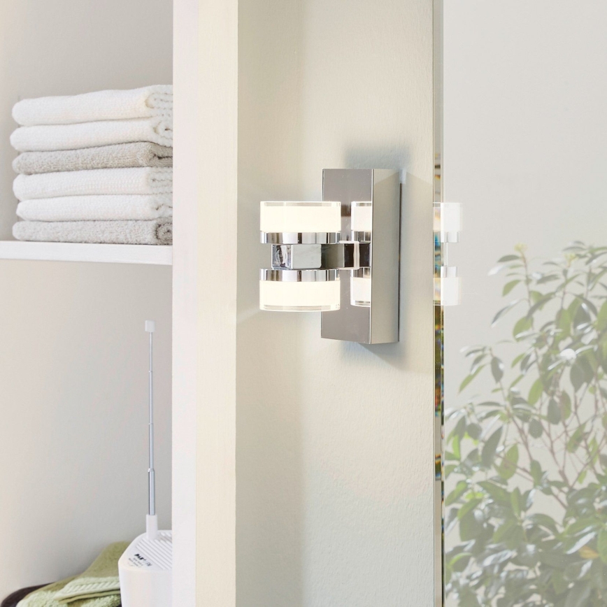Eglo - Φωτιστικό τοίχου μπάνιου LED 2xLED/4,5W/230V IP44
