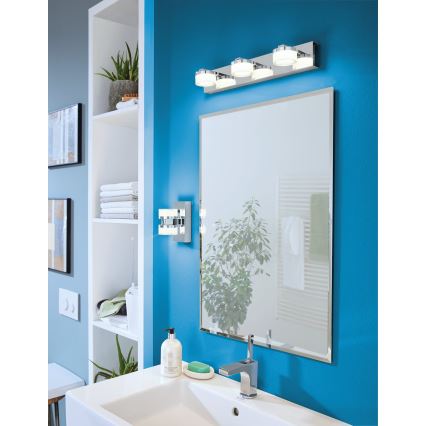 Eglo - Φωτιστικό τοίχου μπάνιου LED 2xLED/4,5W/230V IP44