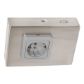 Eglo 94664 - Πρίζα SCHUKO για κάτω από τον πάγκο με θύρα USB, σειρά TAXANO