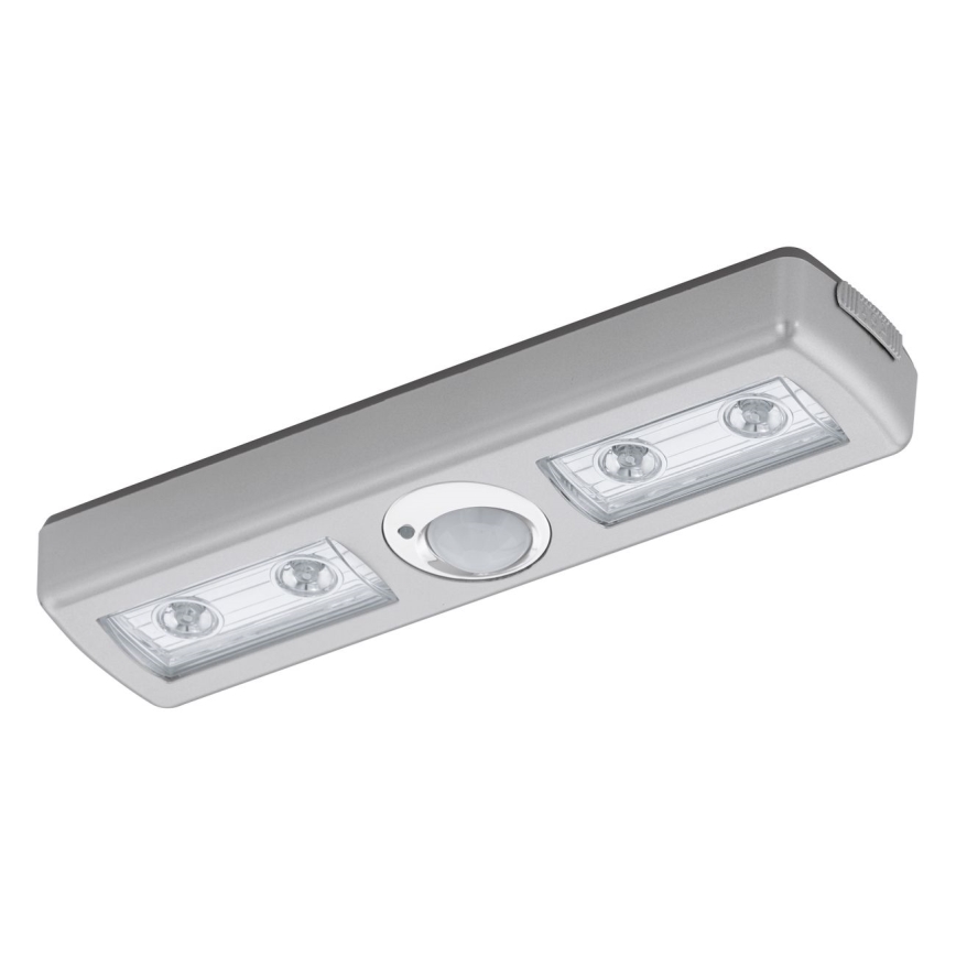 Eglo - Φωτιστικό LED με αισθητήρα 4xLED/3xAAA