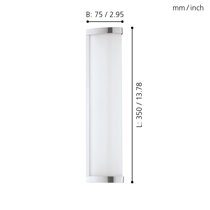 Eglo - LED φωτιστικό μπάνιου 1xLED/8W/230V IP44