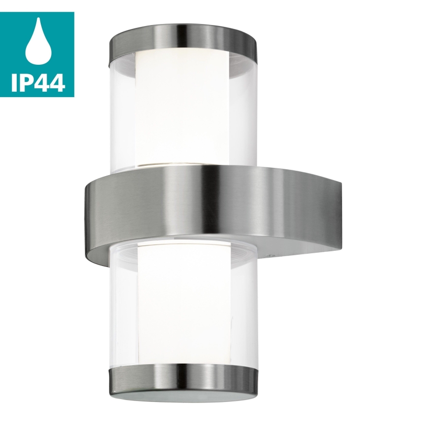 Eglo 94799 - Επιτοίχιο φωτιστικό εξωτερικού χώρου BEVERLY 1 2xLED/3,7W/230V IP44