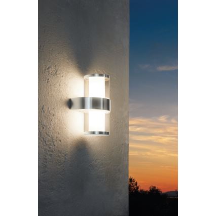 Eglo - Φως τοίχου εξωτερικού χώρου 1 2xLED/3,7W/230V IP44