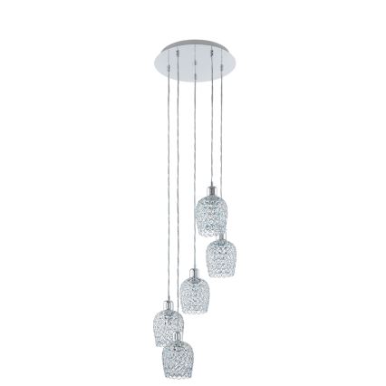 Eglo - Κρεμαστό φωτιστικό οροφής 5xE27/60W/230V