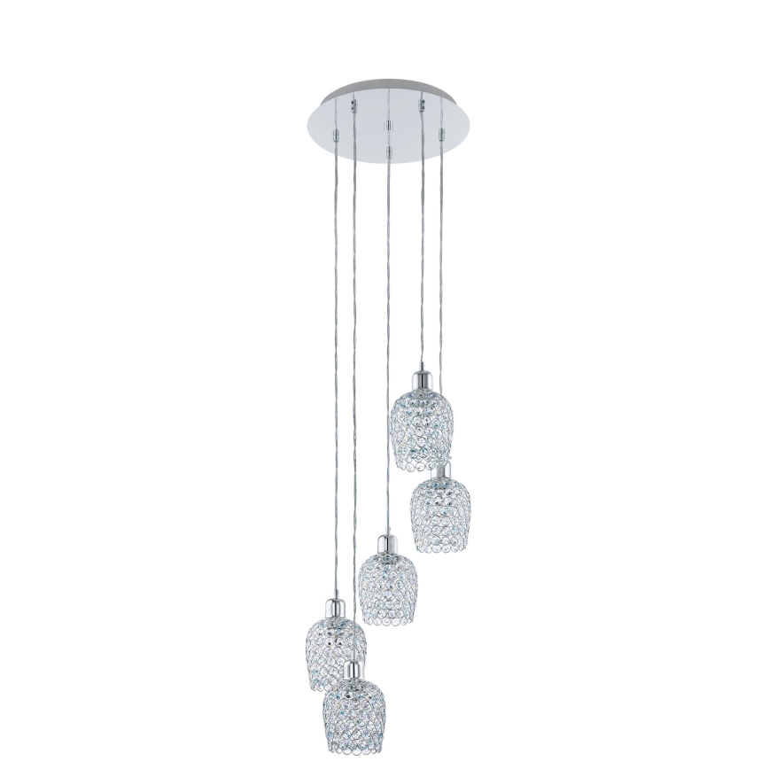 Eglo - Κρεμαστό φωτιστικό οροφής 5xE27/60W/230V