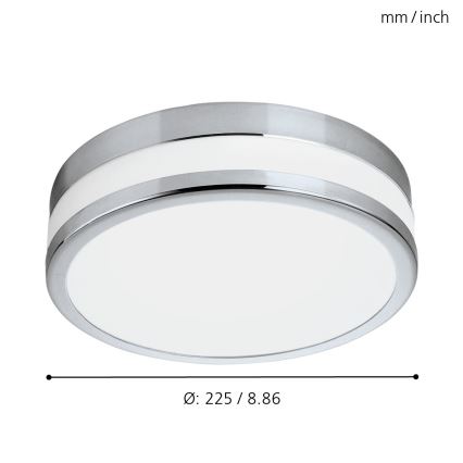 Eglo - Φωτιστικό μπάνιου LED/11W/230V IP44