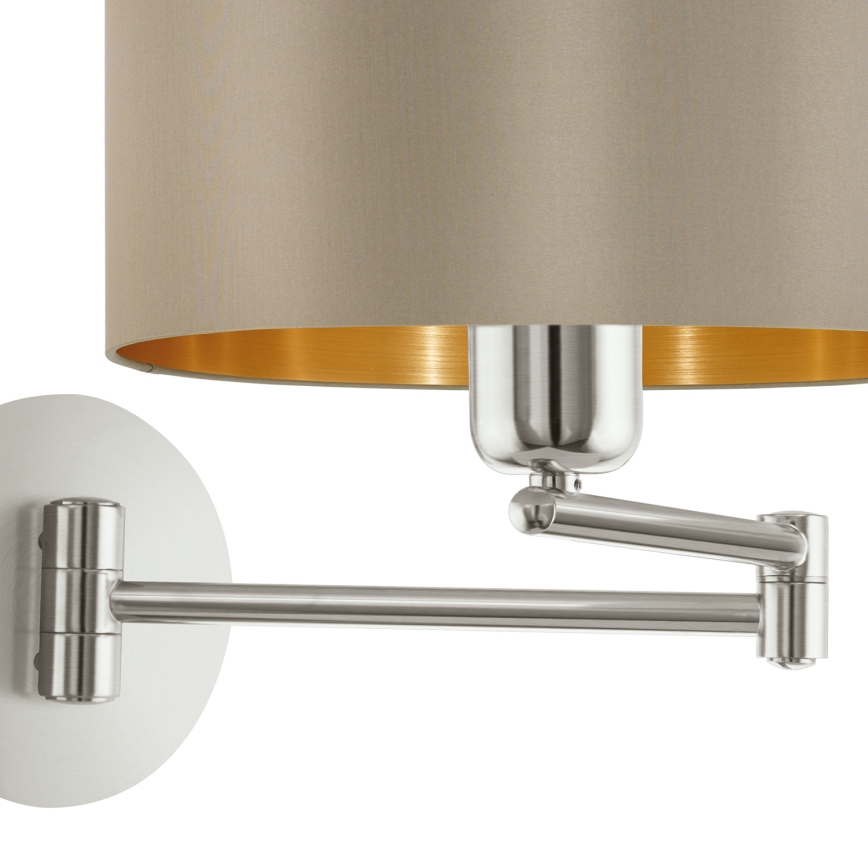 Eglo - Επιτοίχιο φωτιστικό 1xE27/60W/230V