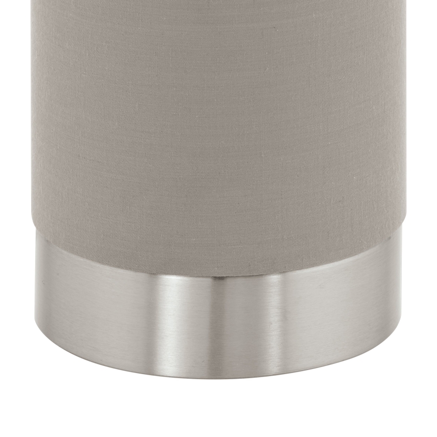 Eglo - Eπιτραπέζιο φωτιστικό Dimmable 1xE27/40W/230V taupe