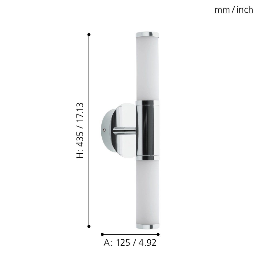 Eglo - Φως μπάνιου LED 1 2xLED/4,5W/230V IP44