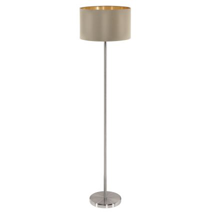 Eglo - Επιδαπέδιο φωτιστικό 1xE27/60W/230V taupe