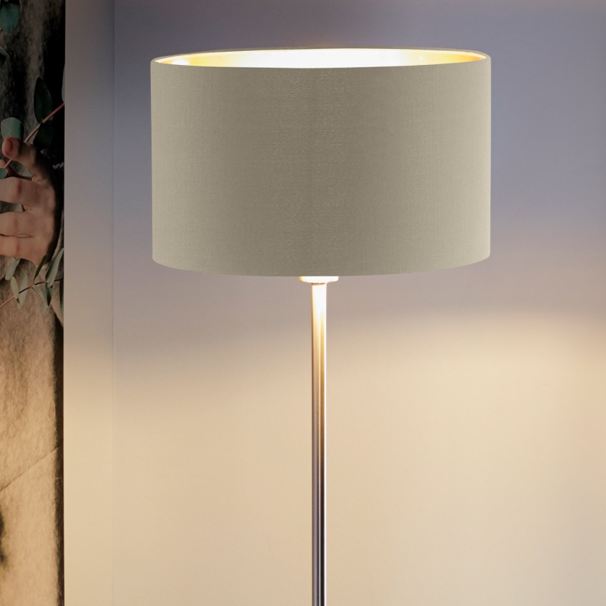 Eglo - Επιδαπέδιο φωτιστικό 1xE27/60W/230V taupe