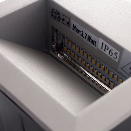 Eglo - LED εξωτερικό φωτιστικό προσανατολισμού LED/3,7W/230V IP65