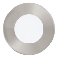 Eglo 95465 - Χωνευτό φωτιστικό οροφής LED FUEVA 1 LED/2,7W/230V, διάμετρος 8,5 cm