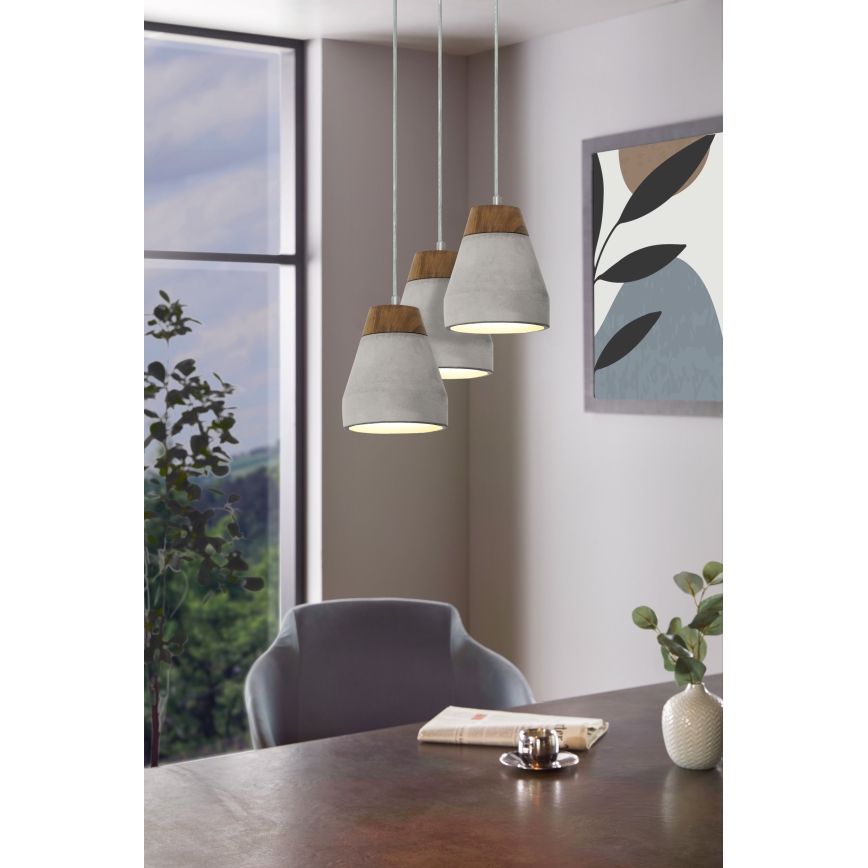 Eglo - Πολύφωτο 3xE27/60W/230V