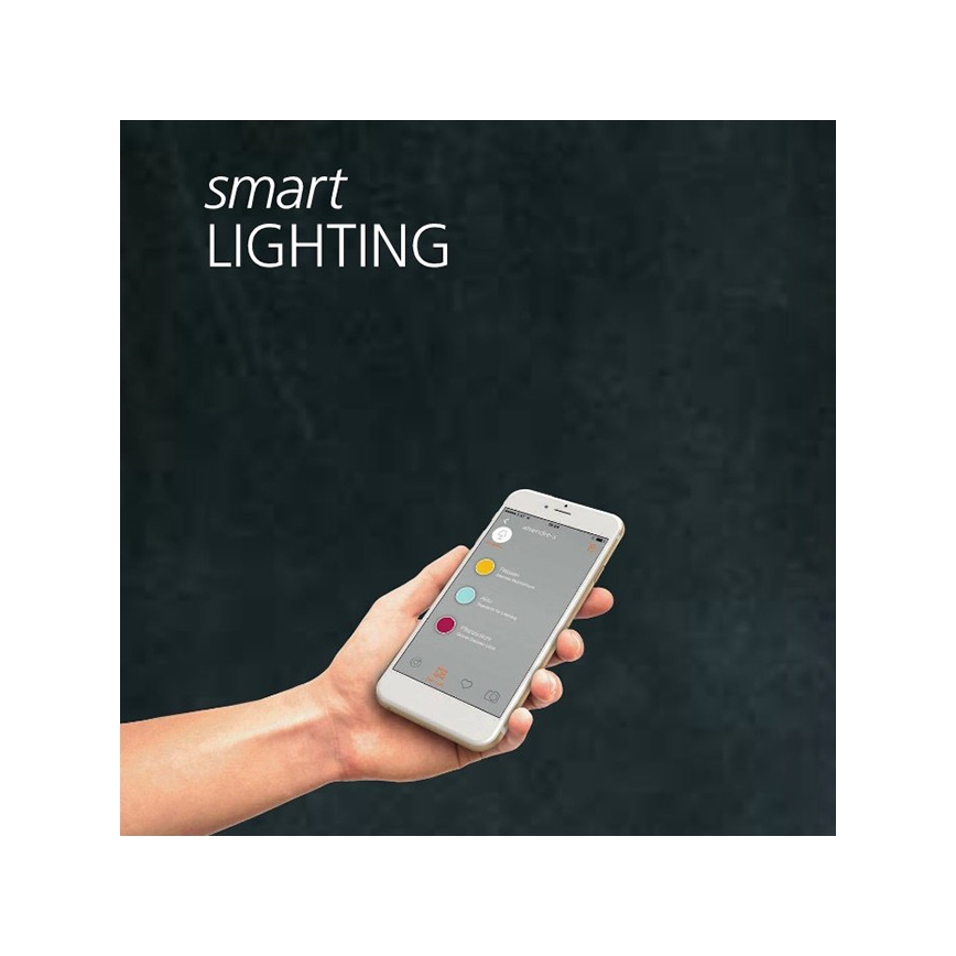 Eglo 95542 - Κρυστάλλινο ρυθμιζόμενο φωτιστικό οροφής TELLUGIO-S LED/24W/230V