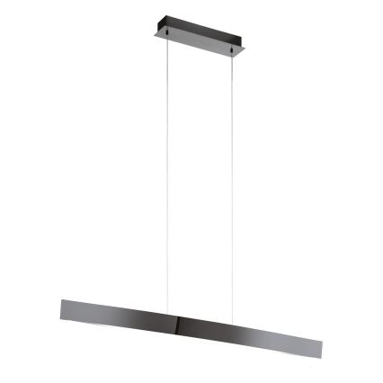 Eglo 95549 - ρυθμιζόμενο LED κρεμαστό φωτιστικό με καλώδιο FORNES-S LED/24W/230V 2700-6500K μαύρο χρώμιο