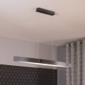 Eglo 95549 - ρυθμιζόμενο LED κρεμαστό φωτιστικό με καλώδιο FORNES-S LED/24W/230V 2700-6500K μαύρο χρώμιο