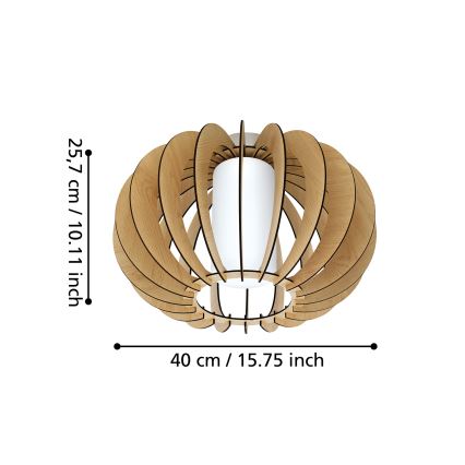 Eglo - Φως οροφής 1 1xE27/60W/230V